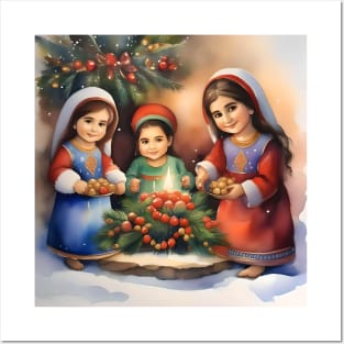 Armenian Christmas - January 6 - Watercolor Posters and Art